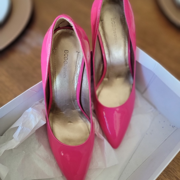 BCBG | Shoes | Bcbg Hot Pink Pumps 